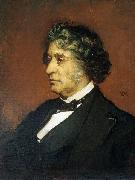 William Morris Hunt Portrait of Charles Sumner oil painting reproduction
